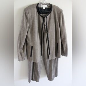 Doncaster Grey Suit Set - Skirt, Jacket, Pants